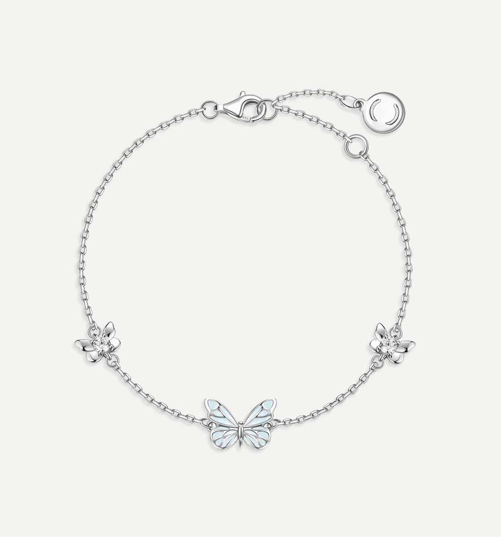 Glow-in-the-Dark Butterfly Bracelet