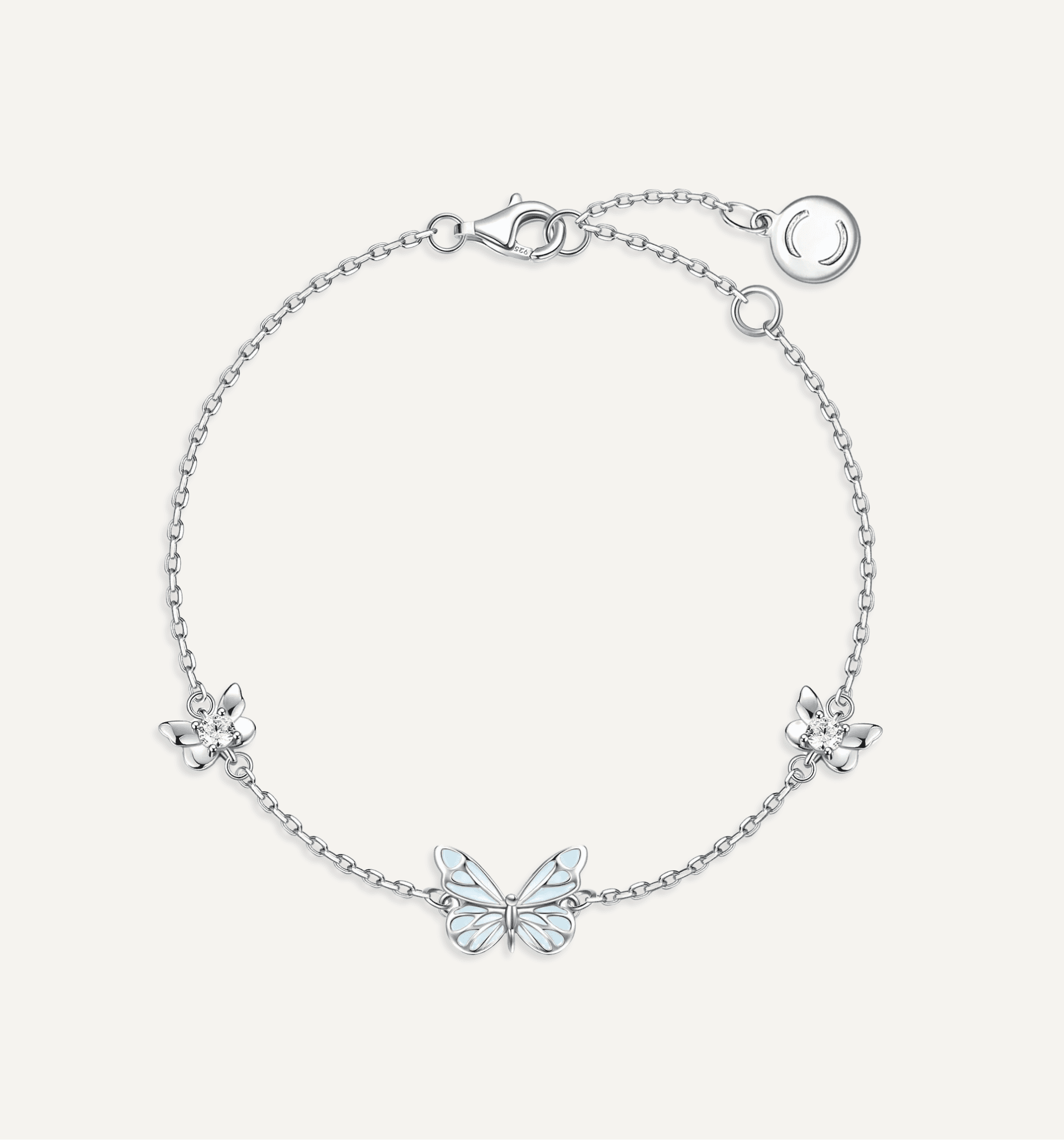 Glow-in-the-Dark Butterfly Bracelet