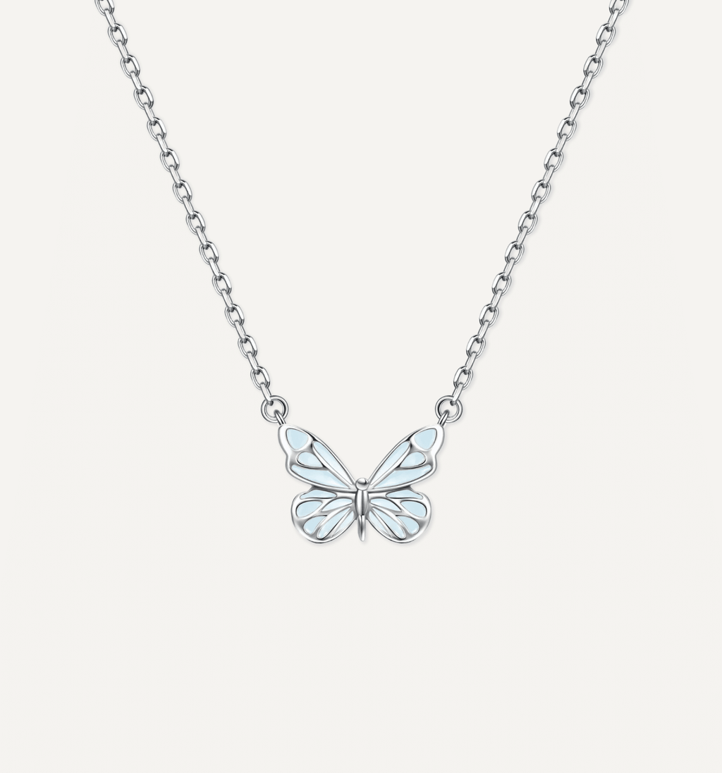 Glowing Butterfly Necklace
