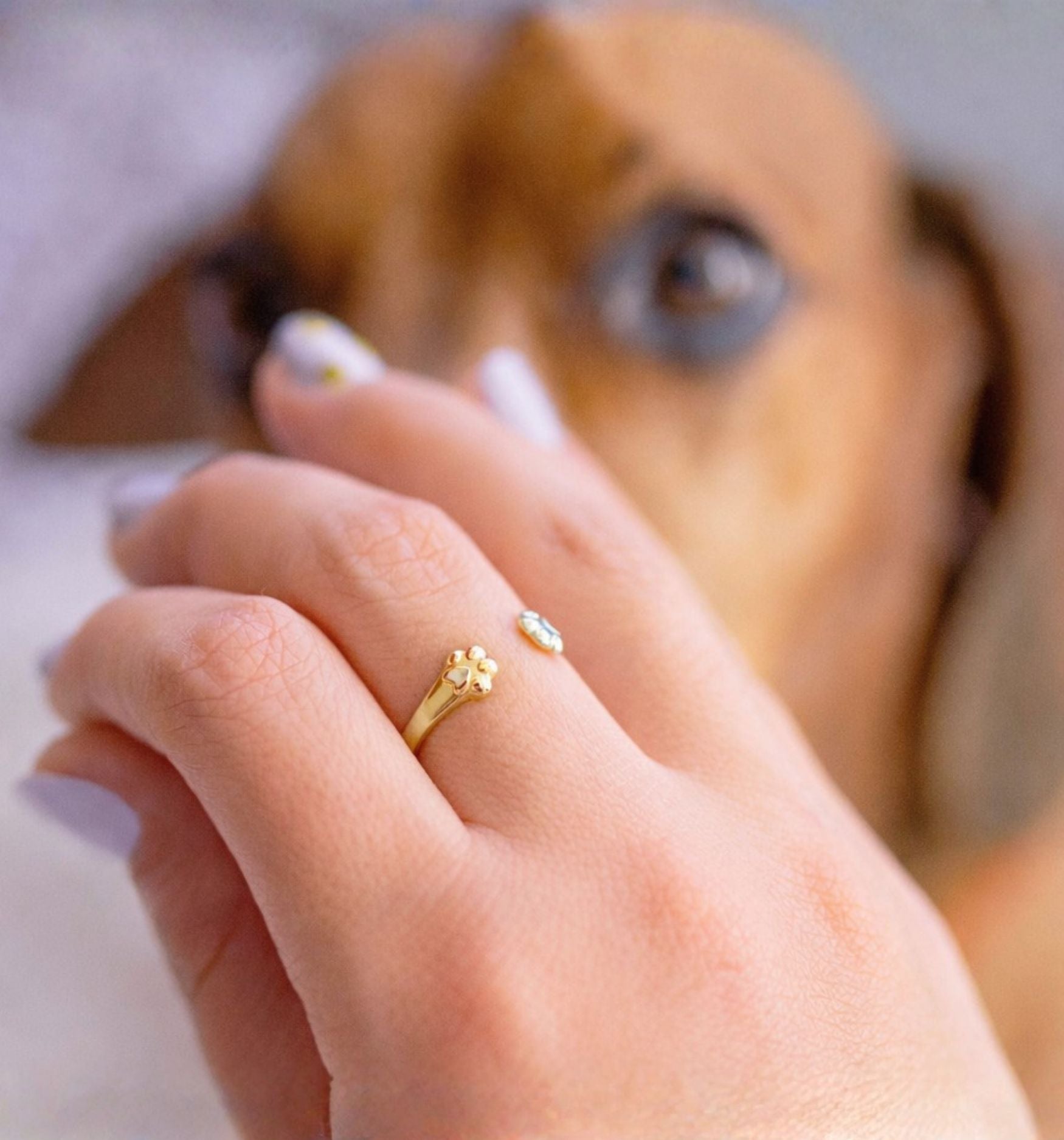 Dog Paw Ring