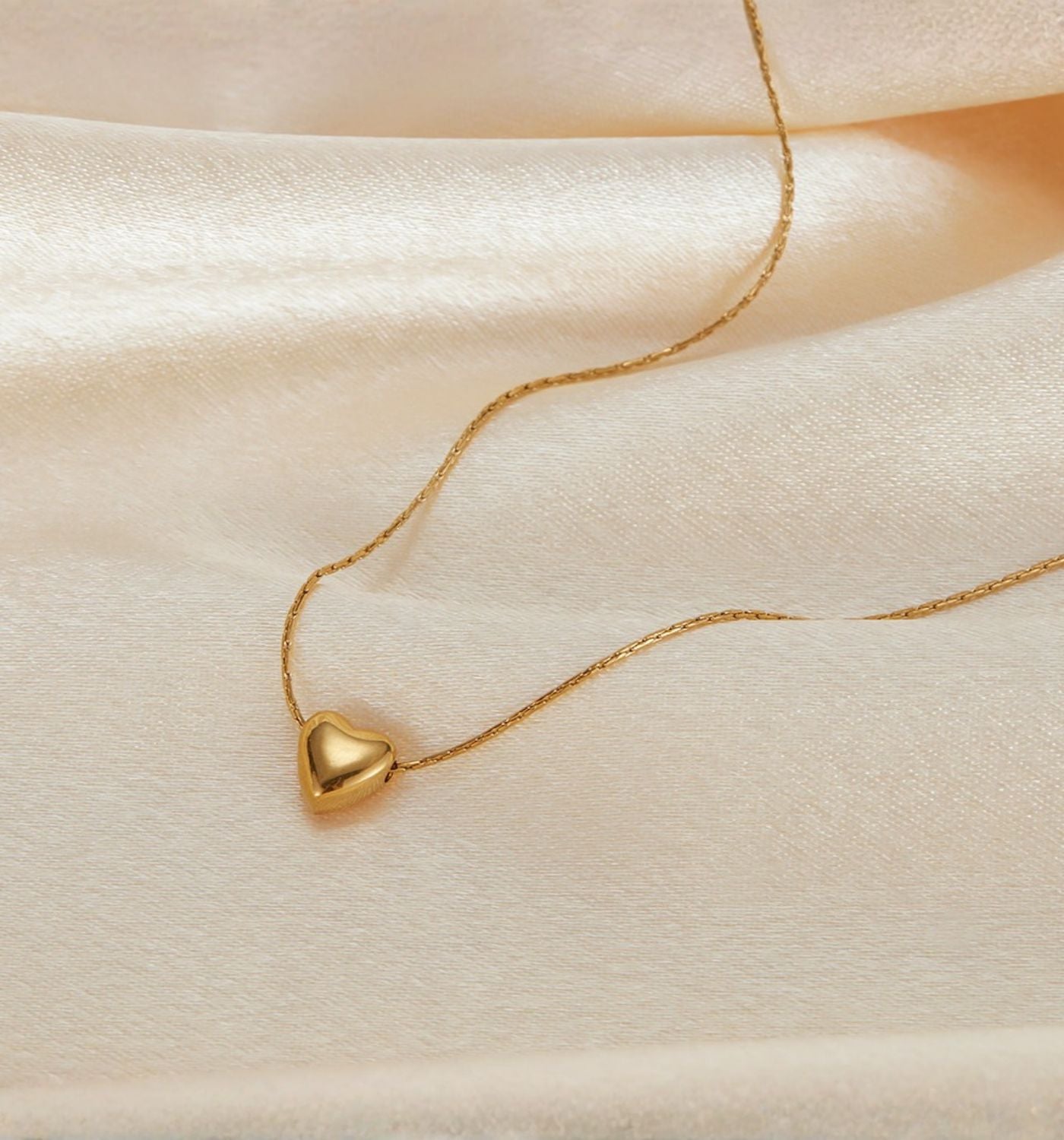 Puffy Heart Necklace