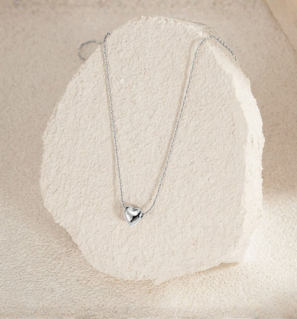 Puffy Heart Necklace