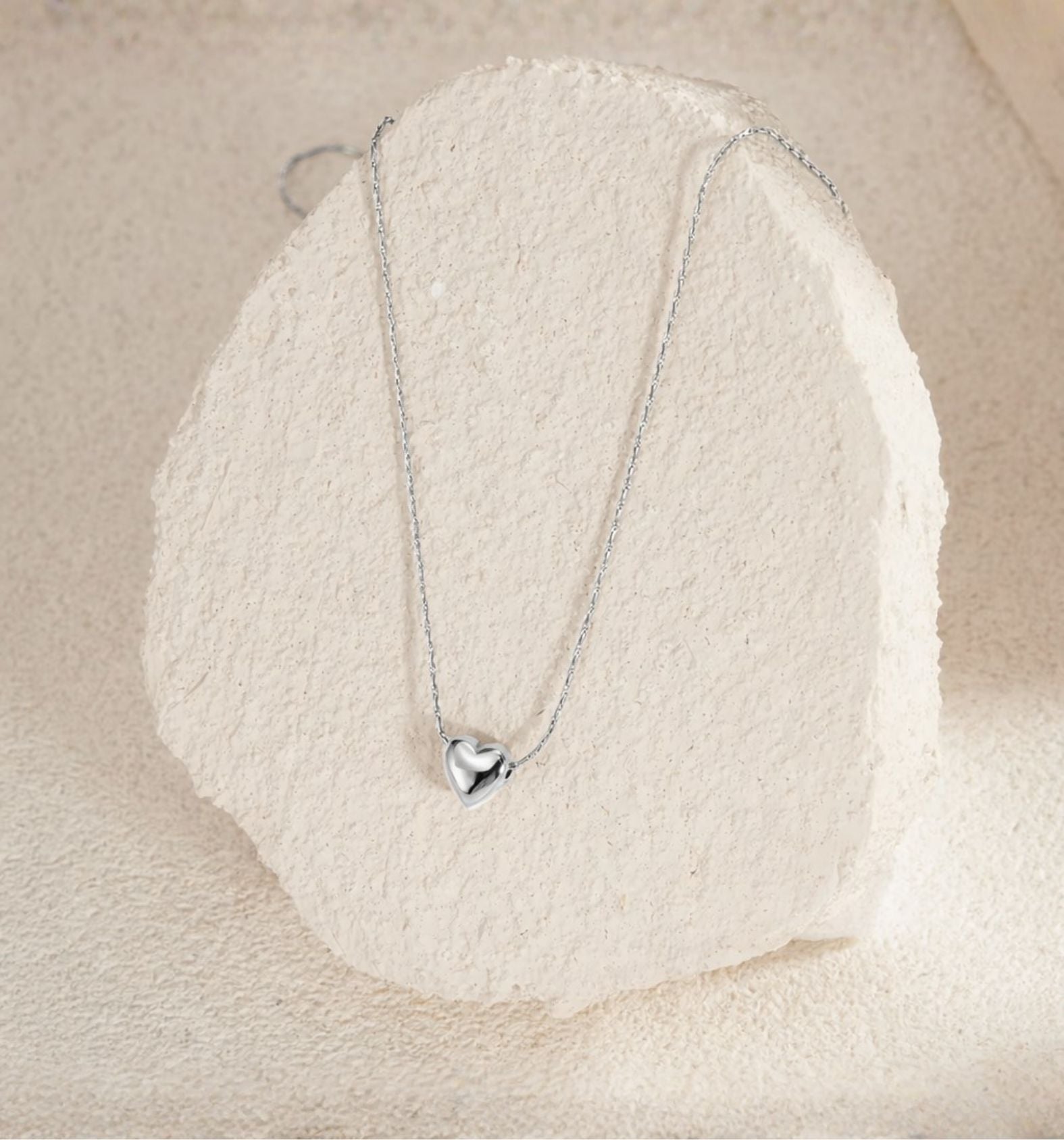 Puffy Heart Necklace
