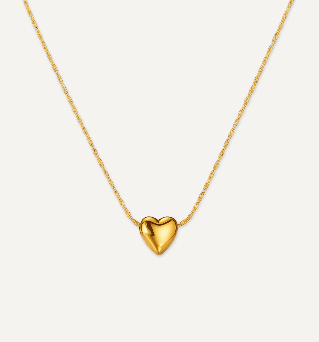 Puffy Heart Necklace