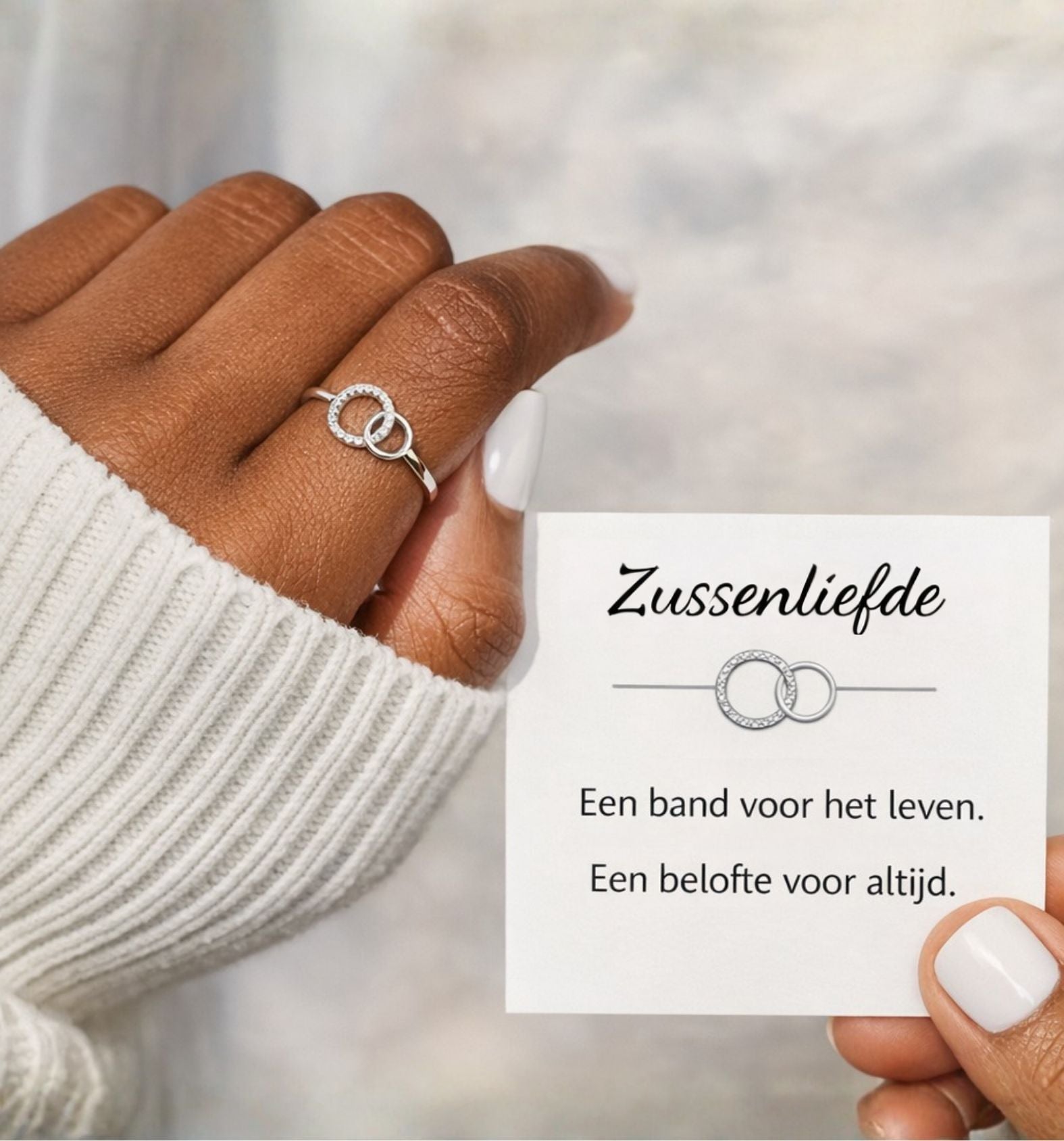 Sisters Infinity Ring
