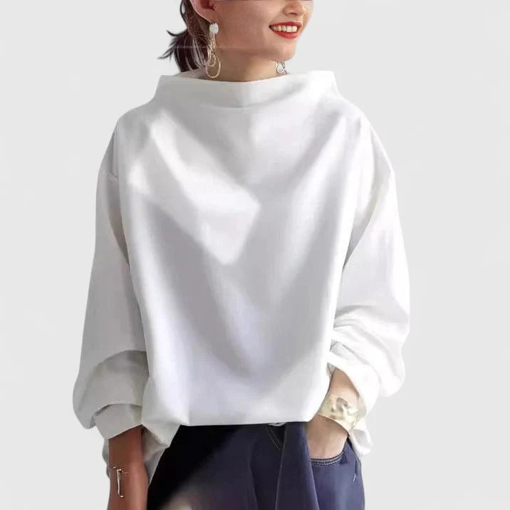 Lisa | High-Neck Casual Top