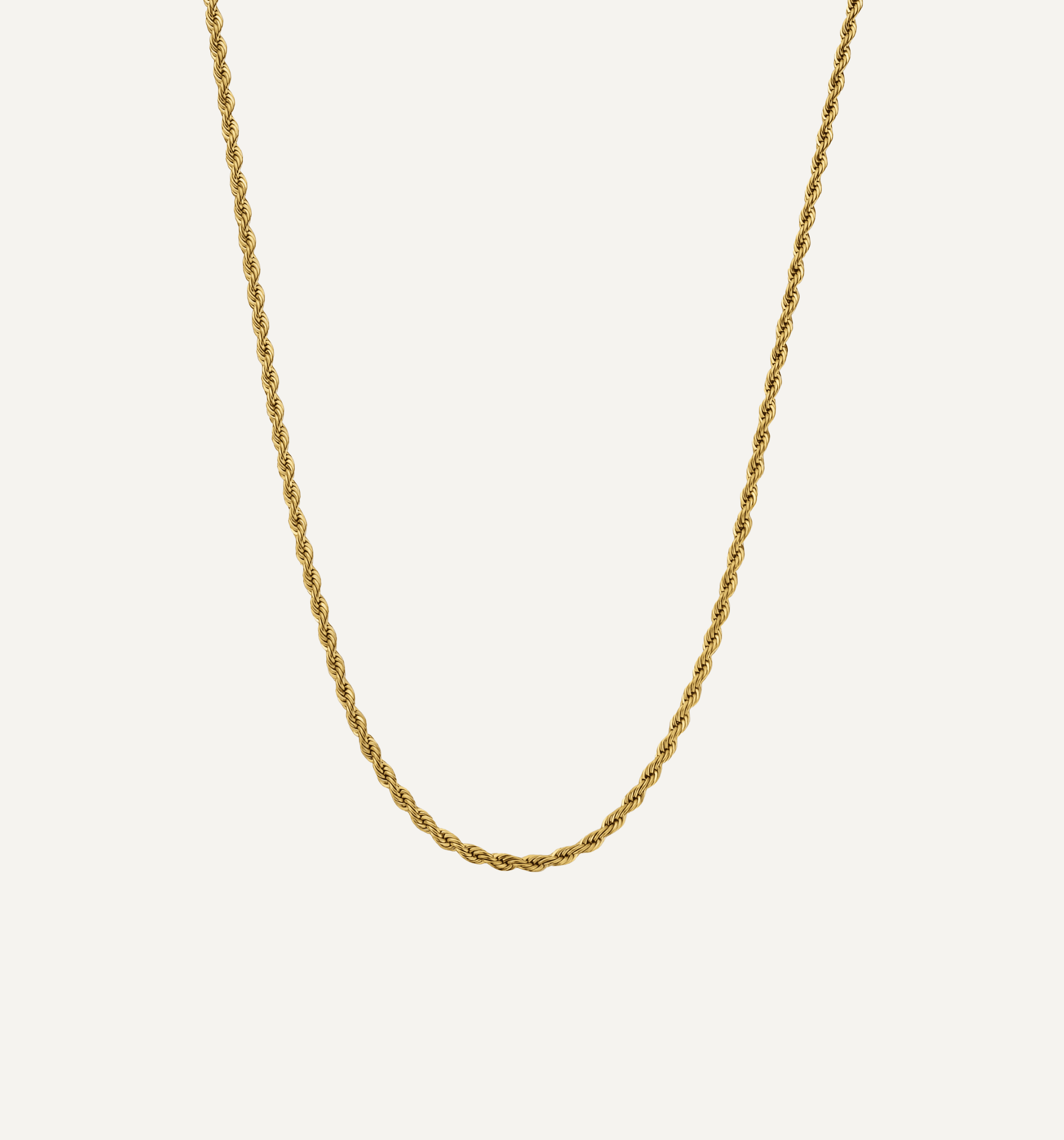 Thin Rope Chain 4mm