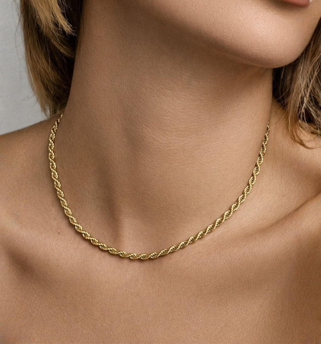 Thin Rope Chain 4mm