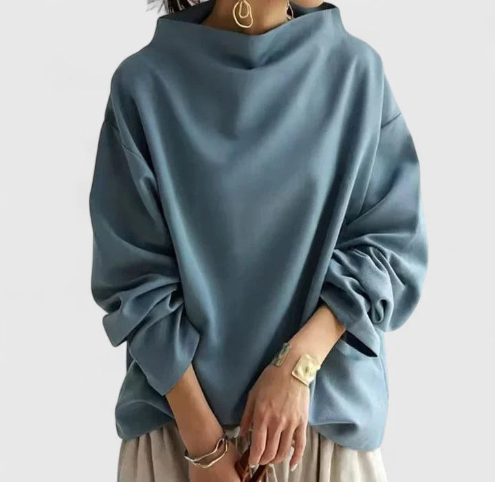 Lisa | High-Neck Casual Top