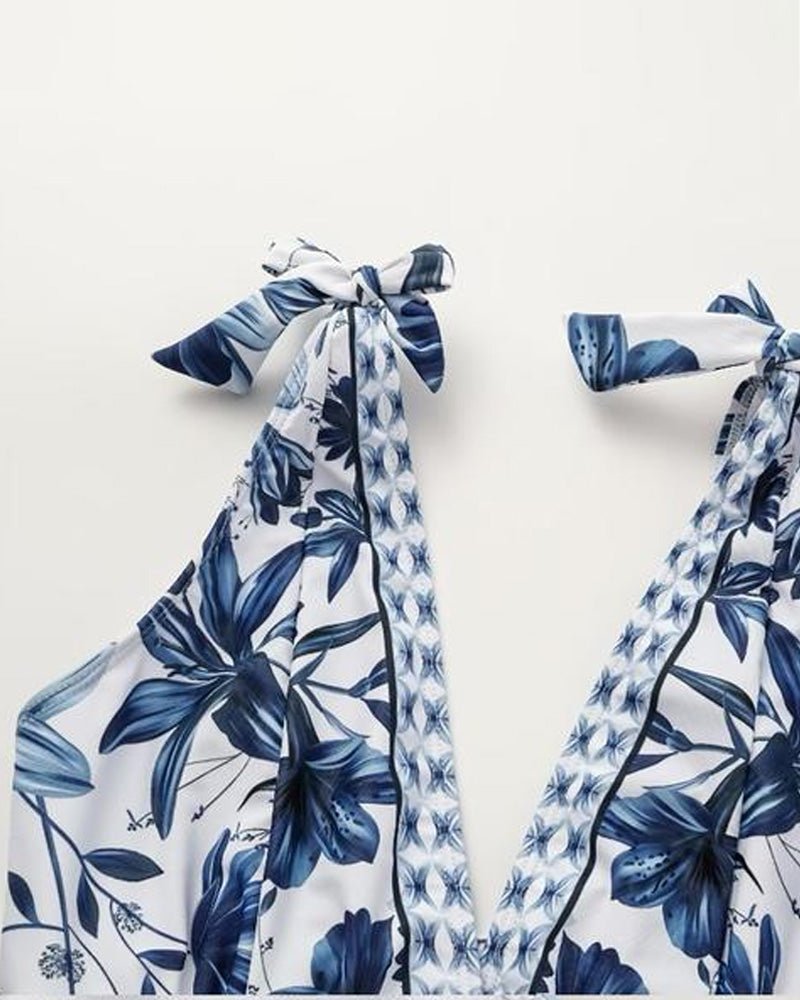 Bloom Set – Swimsuit with Long Skirt