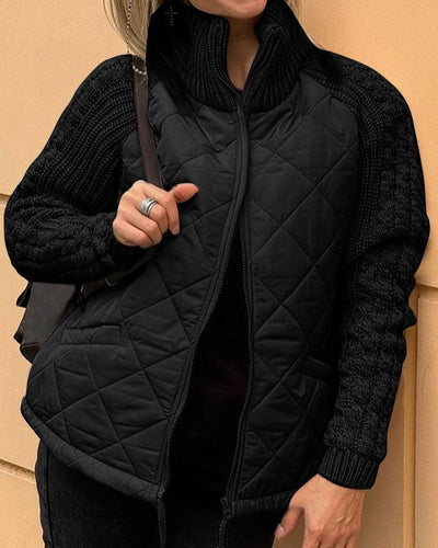 Victoria | Casual Knitted Fleece Jacket