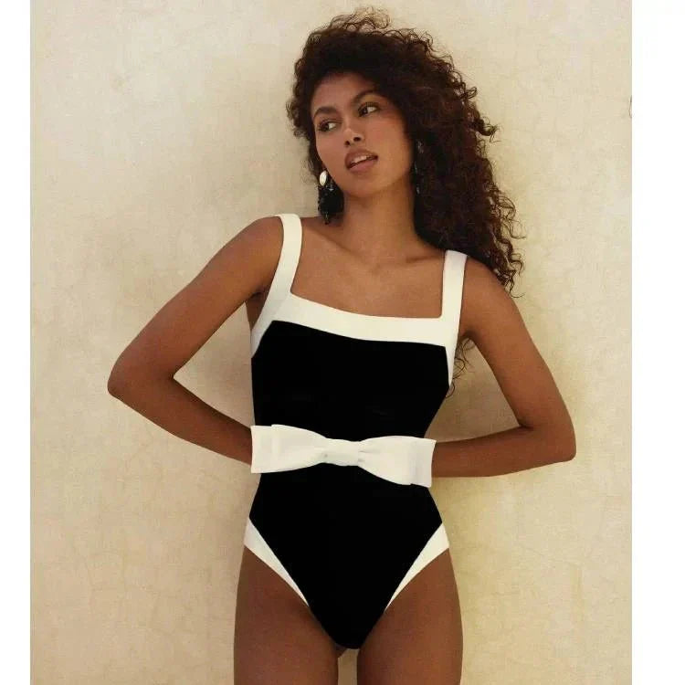 Classy Cute One Piece Swimsuit