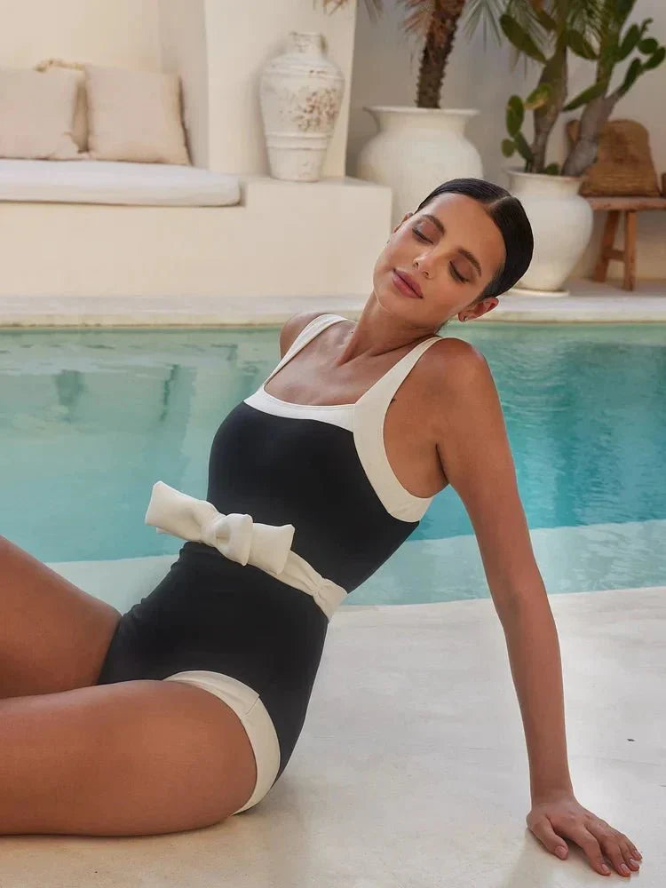 Classy Cute One Piece Swimsuit