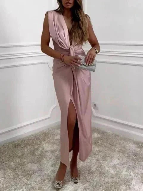 Cordelia | Elegant Draped Dress