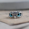 Lucky Adjustable Silver and Opal Ring