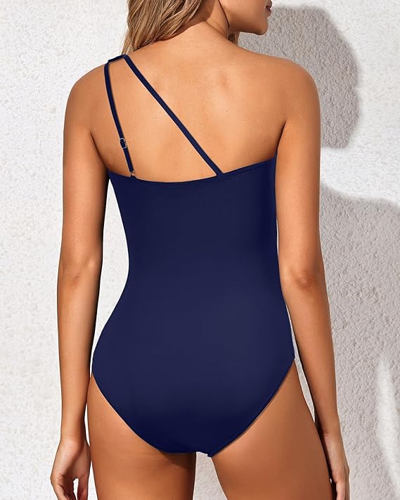 Elegant One-Shoulder Swimsuit