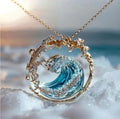 Necklace with pendant “Promise of the Ocean”