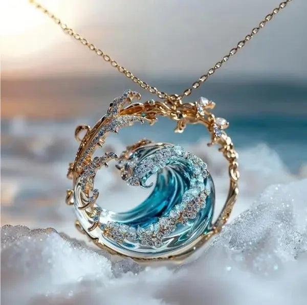 Necklace with pendant “Promise of the Ocean”