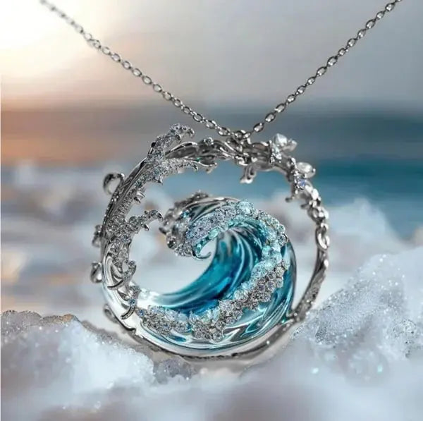 Necklace with pendant “Promise of the Ocean”