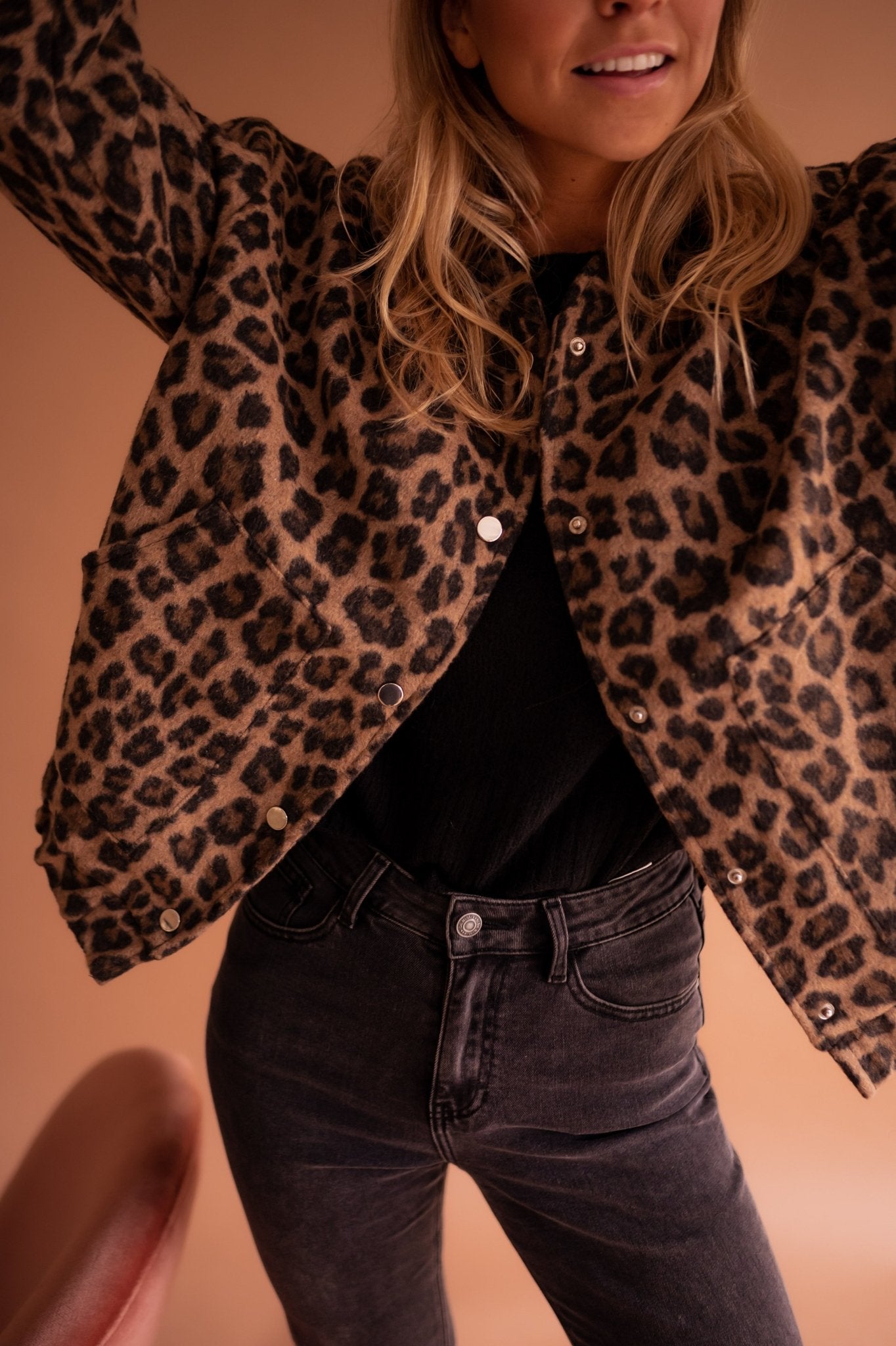 Lara | Stylish Leopard Print Jacket
