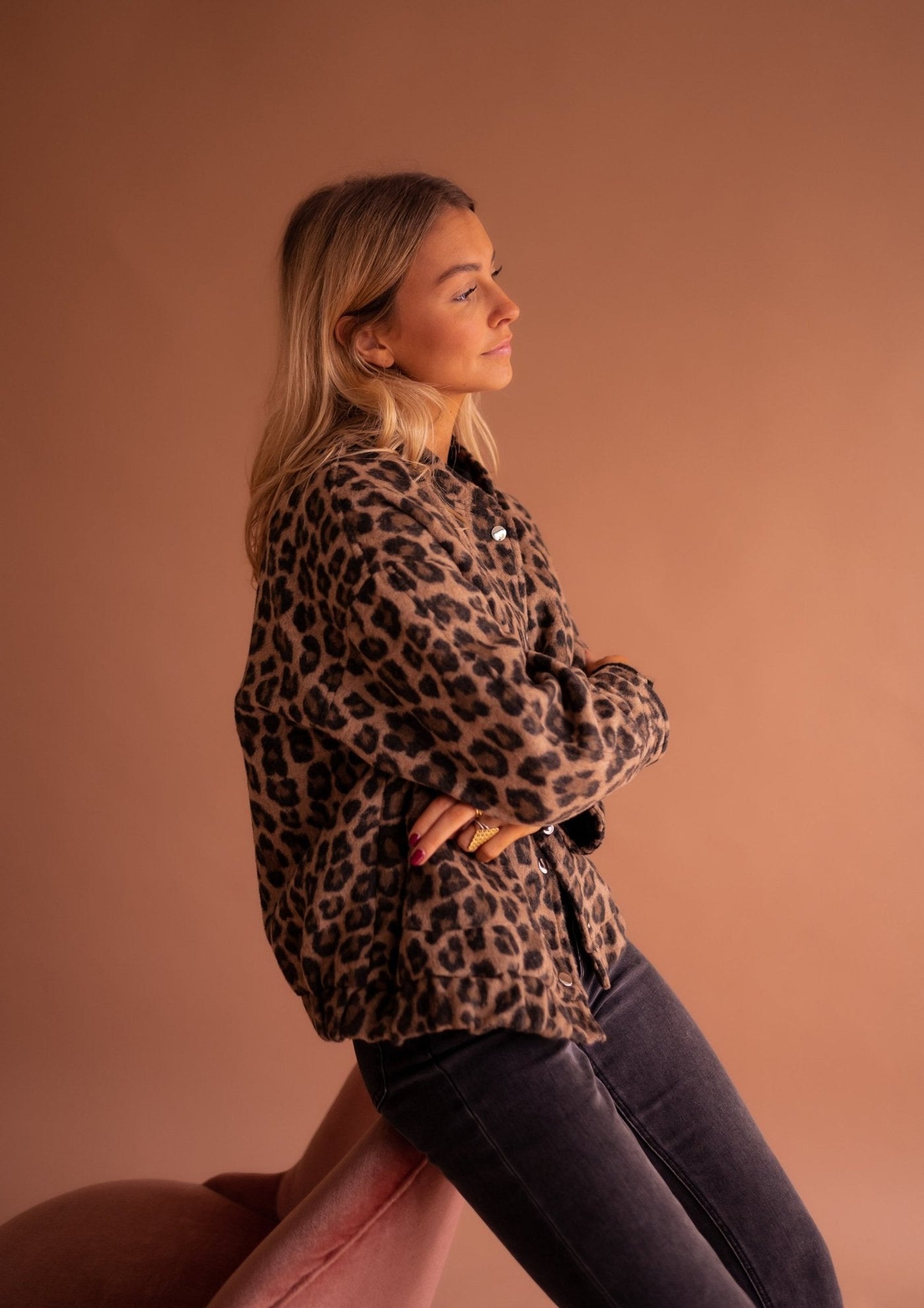 Lara | Stylish Leopard Print Jacket