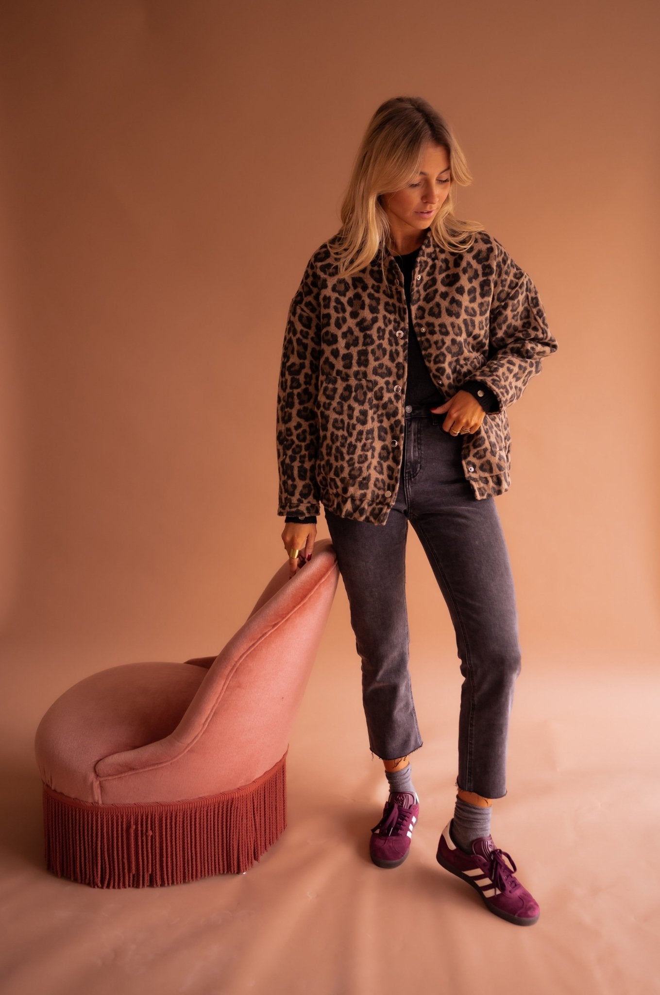 Lara | Stylish Leopard Print Jacket