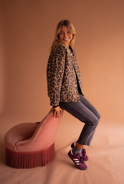 Lara | Stylish Leopard Print Jacket