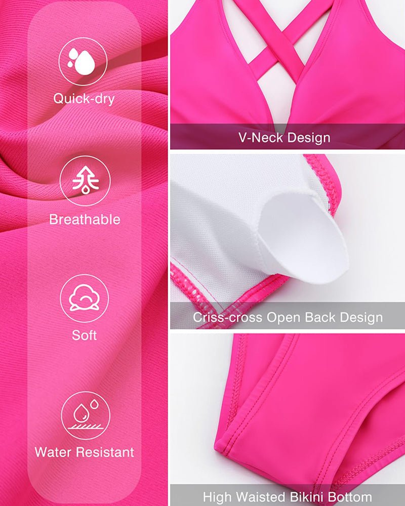 Swimdress – Shaping Swimsuit with Ruffles